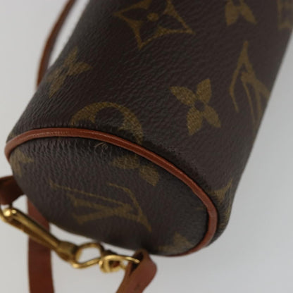Louis Vuitton Papillon Pochette Monogram Canvas, Brown, Canvas, Clutch