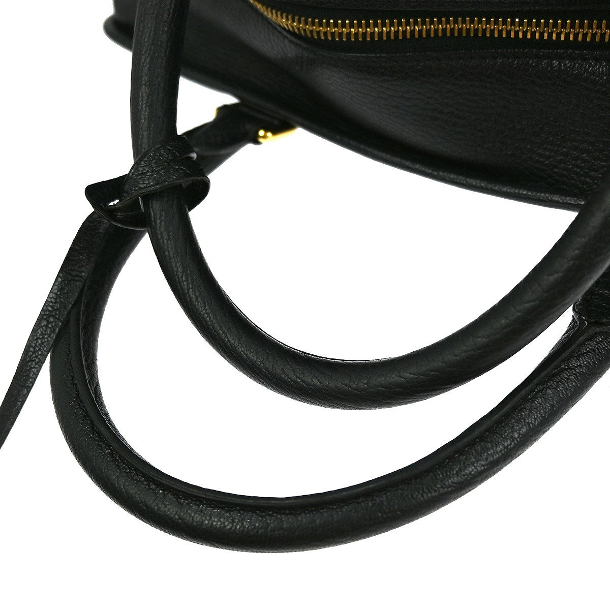 Loewe Amazona Bag Leather, BLACK, LEATHER, Handbag