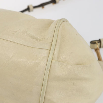 Chloe Ethel Handbag Leather, WHITE, LEATHER, Handbag