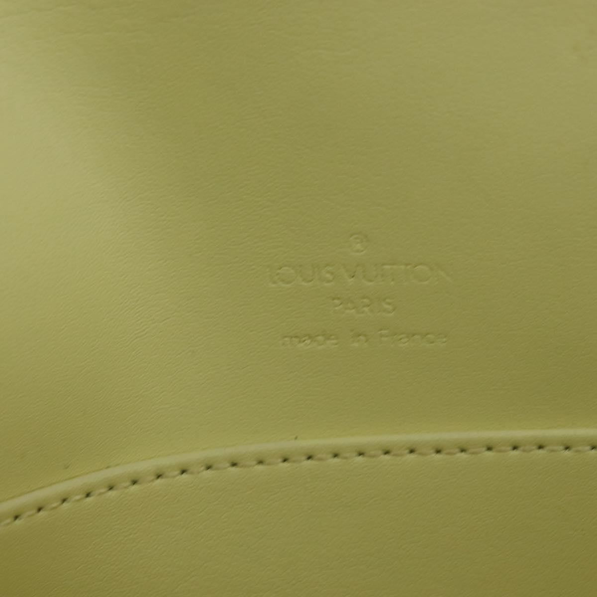 Louis Vuitton Thompson Street Handbag Monogram Vernis, YELLOW, PATENT_LEATHER, Shoulder bag