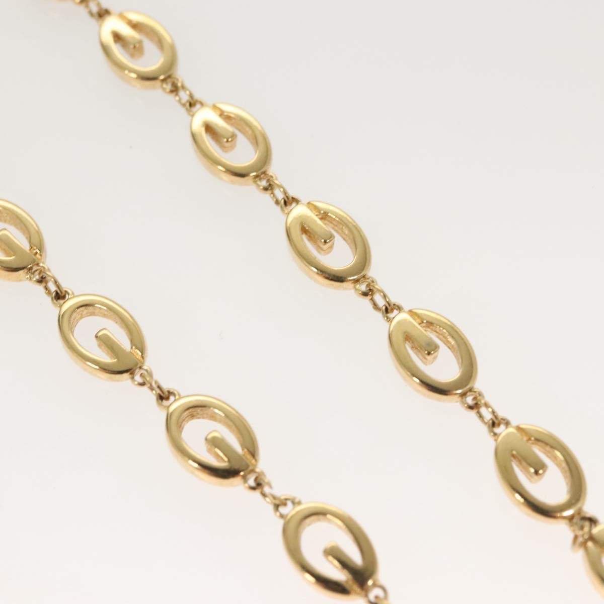 Givenchy Logo G Necklace Gold Plated, GOLD, METAL, Necklace