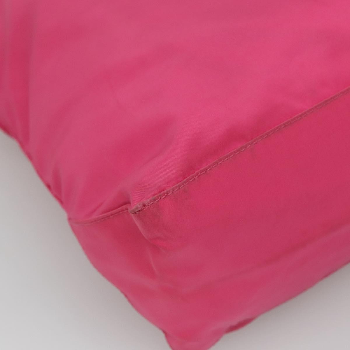 Prada Vela Convertible Tote Tessuto, PINK, NYLON, Tote bag