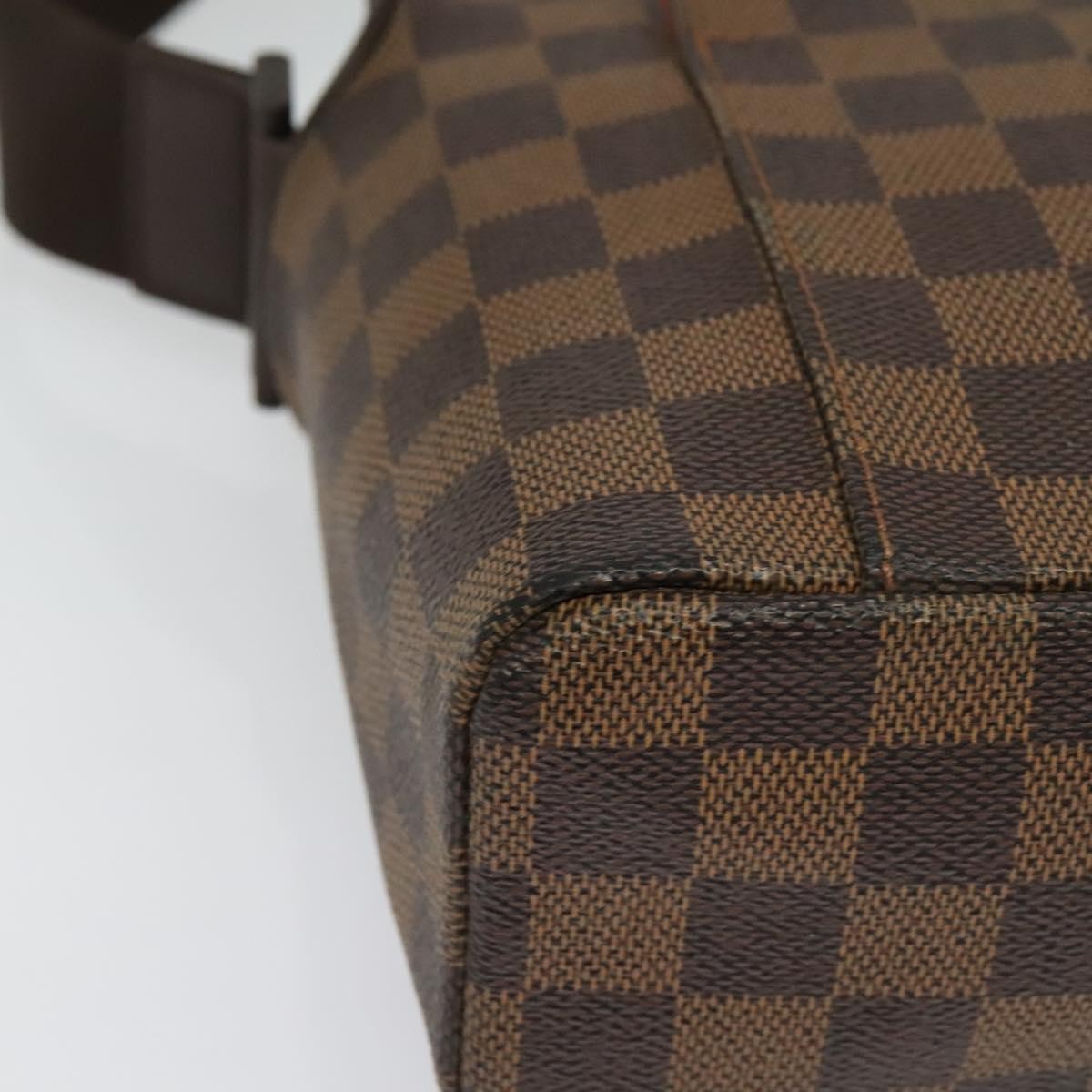 Louis Vuitton Olav Handbag Damier, BROWN, CANVAS, Shoulder bag
