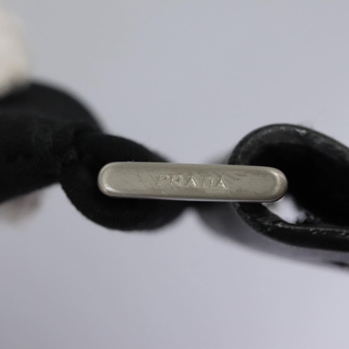 Prada Vintage Shoulder Bag Tessuto, BLACK, NYLON, Shoulder bag