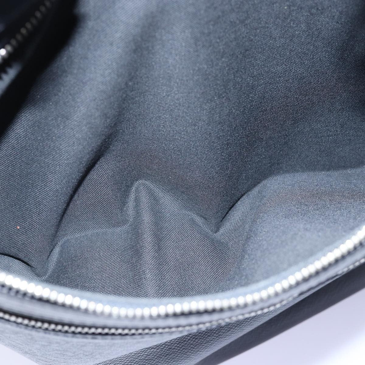 Louis Vuitton Zippe Cabas Taiga Leather, NAVY, LEATHER, Tote bag