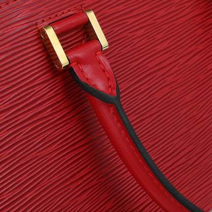 Louis Vuitton Pont Neuf Handbag Epi Leather, RED, LEATHER, Handbag