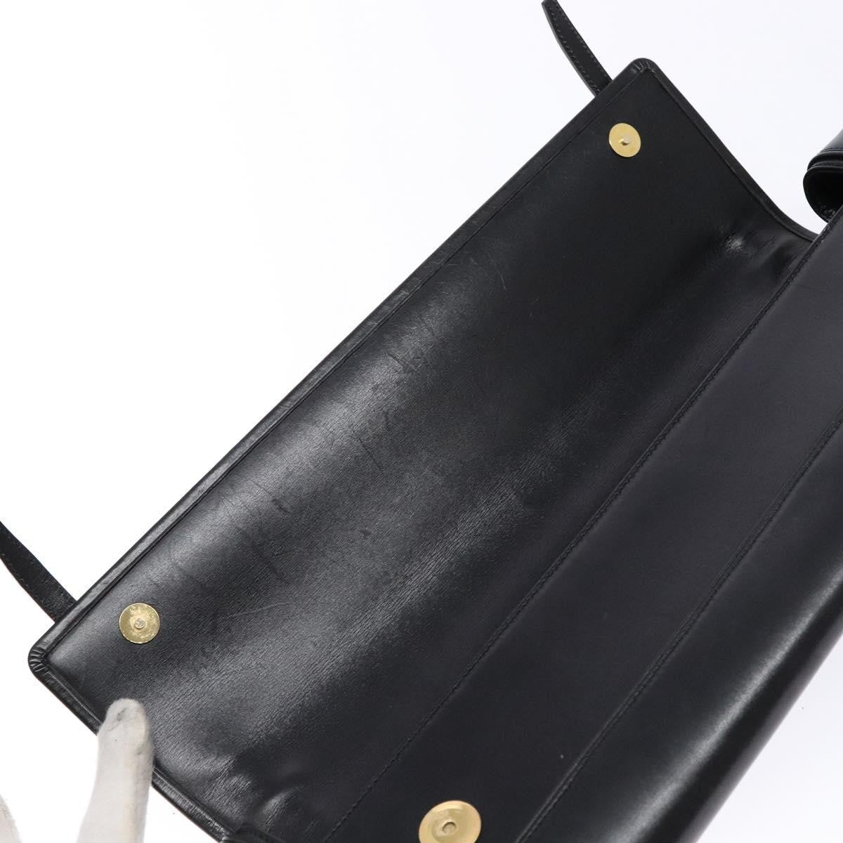 Loewe Vintage Shoulder Bag Leather, BLACK, LEATHER, Shoulder bag