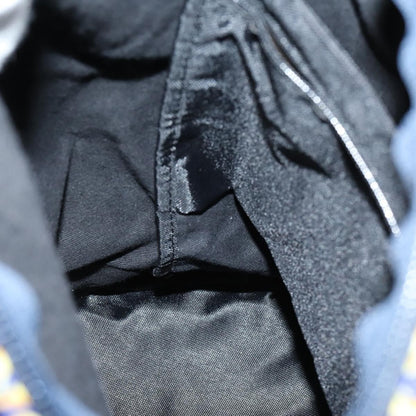 Versace Vintage Shoulder Bag Cotton, GREEN, COTTON, Shoulder bag