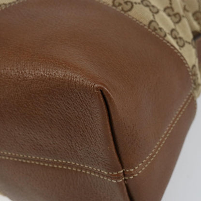 Gucci Bree Dome Tote GG Canvas with Leather, BEIGE, CANVAS, Tote bag