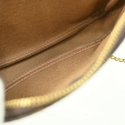 Louis Vuitton Pochette Accessoires Monogram Canvas, BROWN, CANVAS, Clutche & pouche