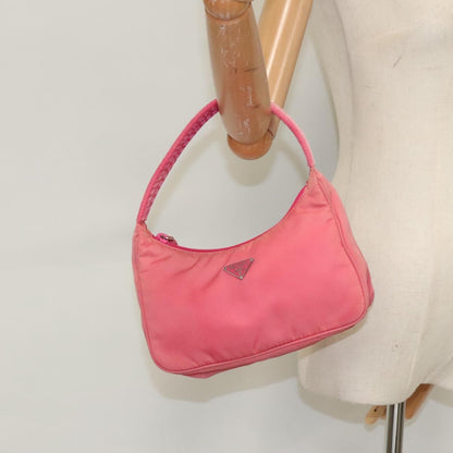 Prada Re-Edition 2000 Hobo Tessuto, PINK, NYLON, Clutche & pouche