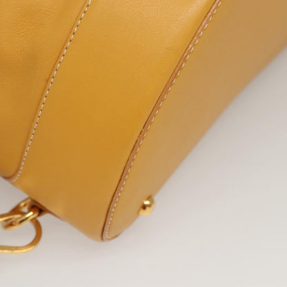 Loewe Anton Sling Bag Leather, YELLOW, LEATHER, Shoulder bag
