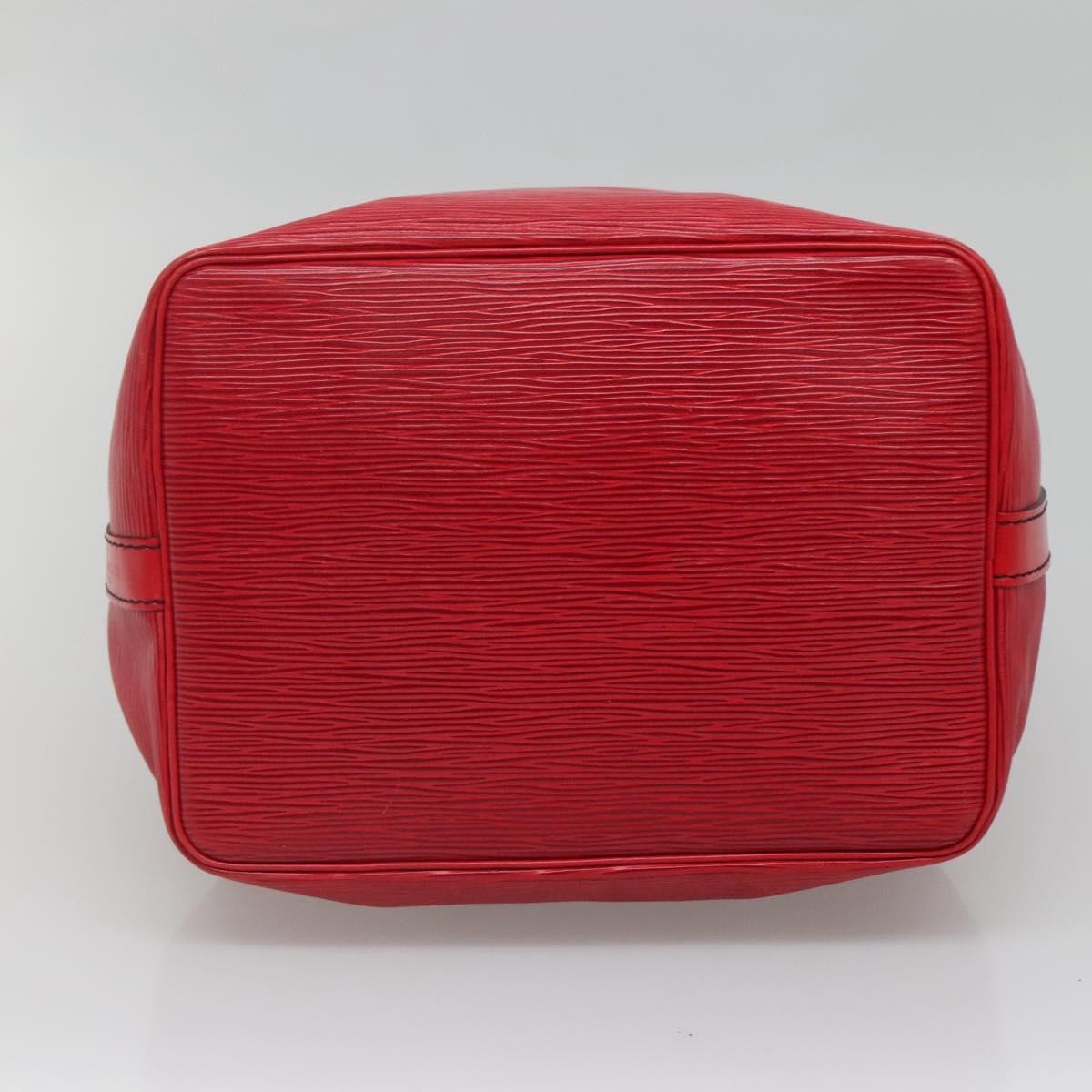 Louis Vuitton Bicolor Petit Noe Handbag Epi Leather, RED, LEATHER, Shoulder bag