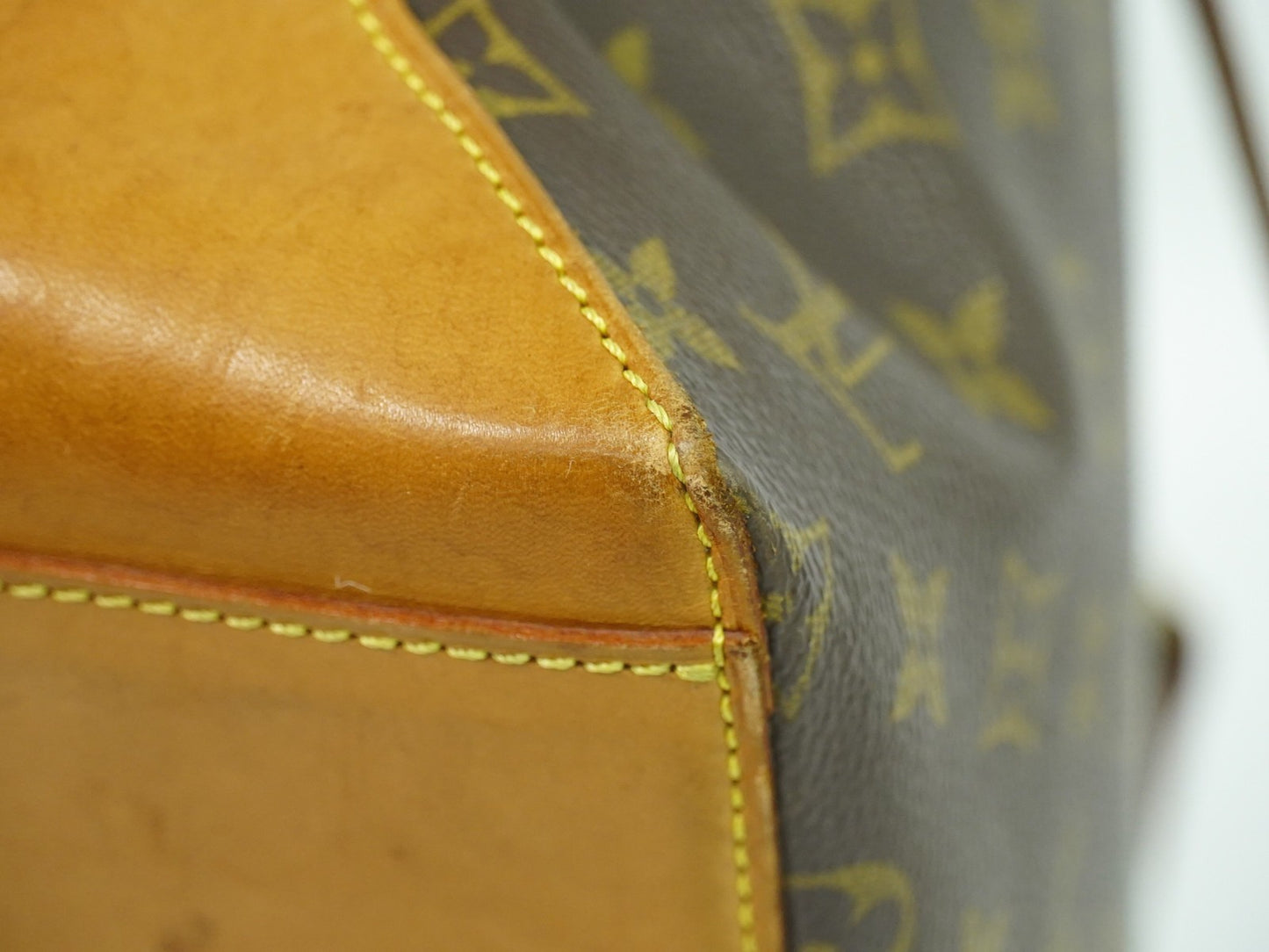 Louis Vuitton Cabas Mezzo Monogram Canvas, BROWN, CANVAS, Tote bag