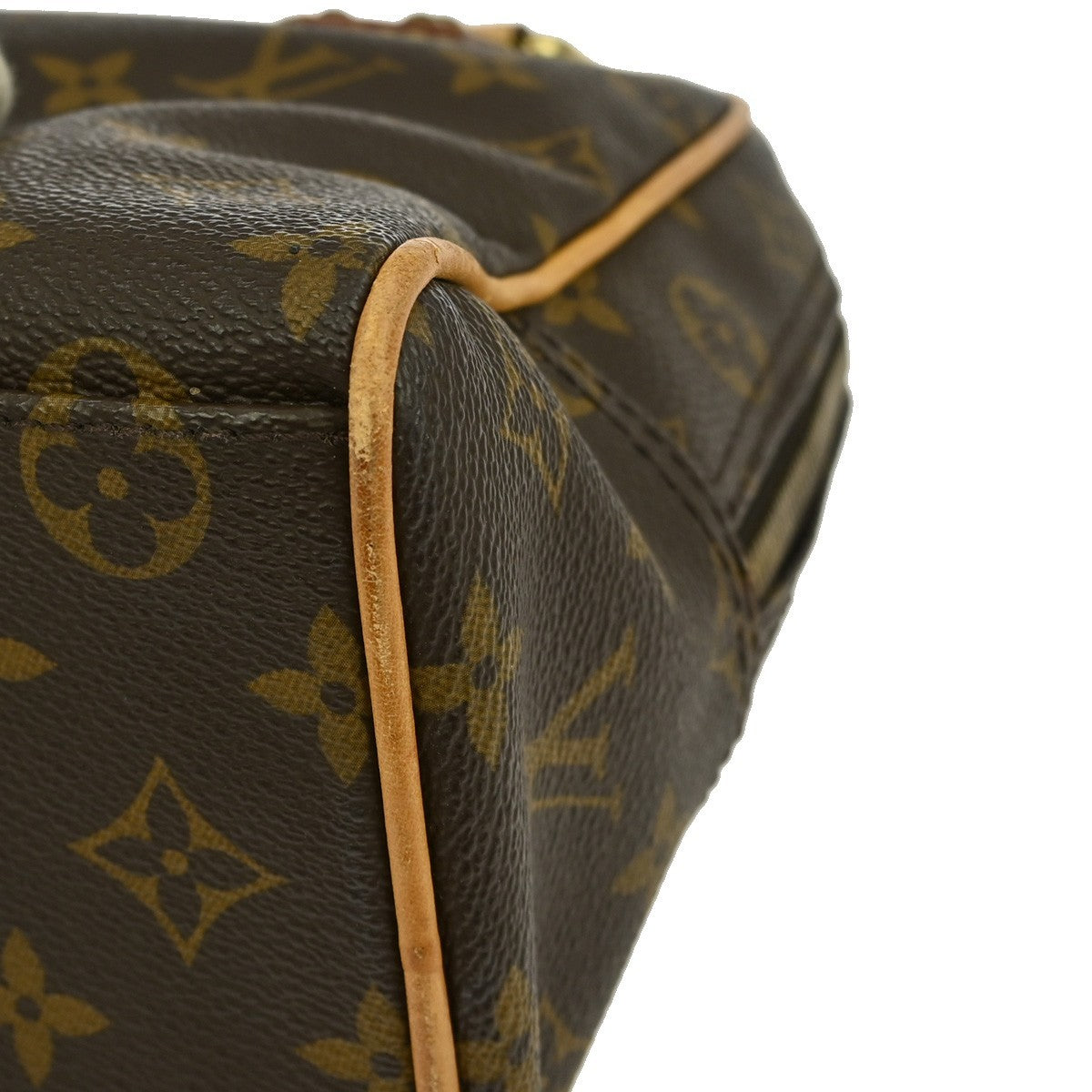 Louis Vuitton Manhattan Handbag Monogram Canvas, BROWN, CANVAS, Handbag