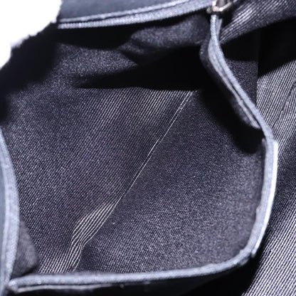 Salvatore Ferragamo Gancini Tote Canvas, BLACK, CANVAS, Tote bag