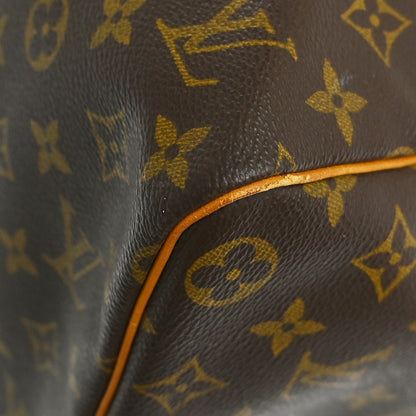 Louis Vuitton Keepall Bag Monogram Canvas, Brown, Canvas, Travel Bag