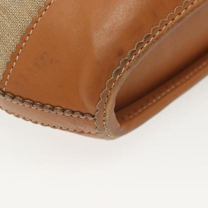 Loewe Vintage Shoulder Bag Canvas, BEIGE, CANVAS, Shoulder bag