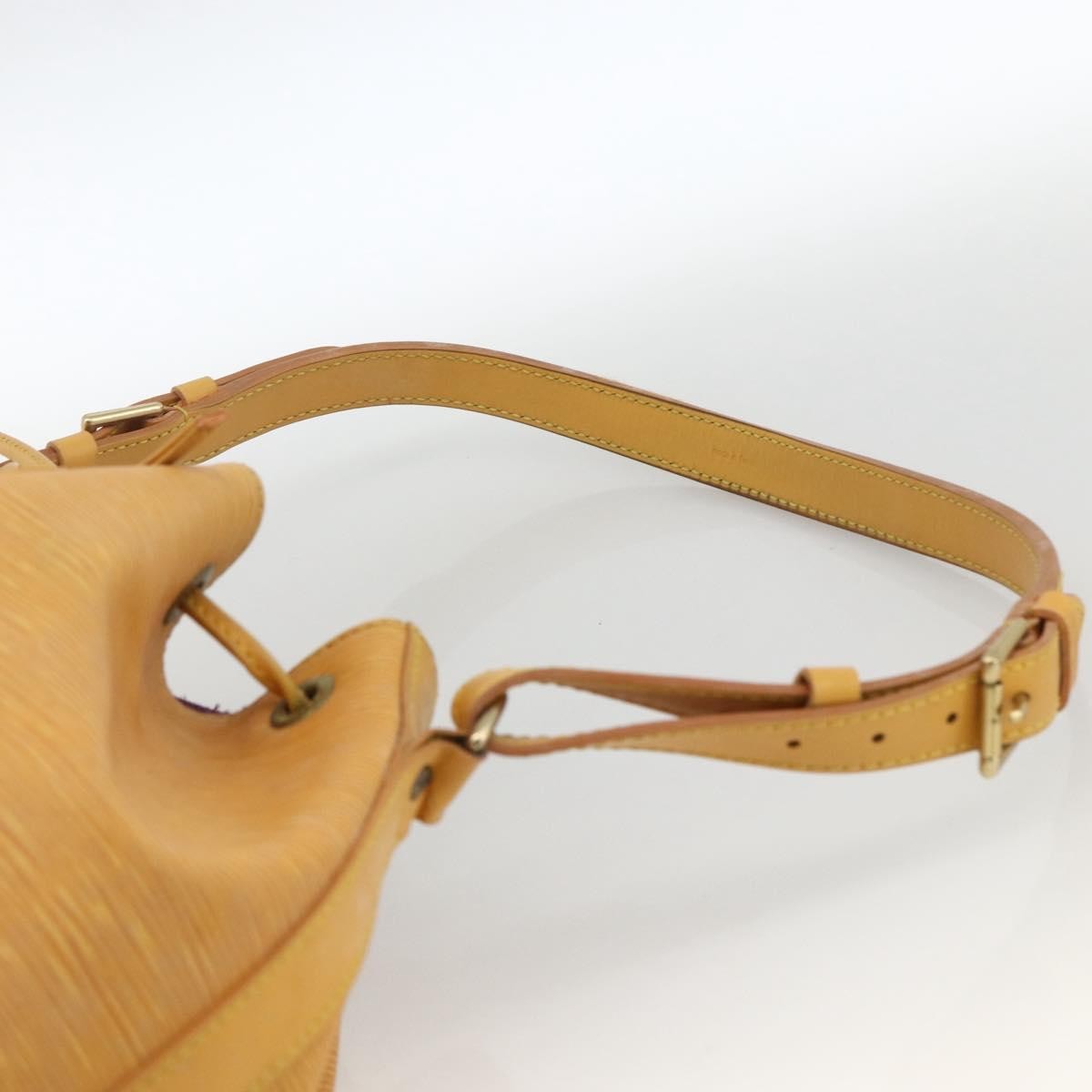 Louis Vuitton Petit Noe Handbag Epi Leather, YELLOW, LEATHER, Shoulder bag