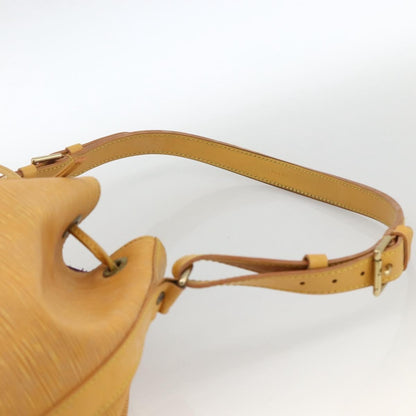Louis Vuitton Petit Noe Handbag Epi Leather, YELLOW, LEATHER, Shoulder bag