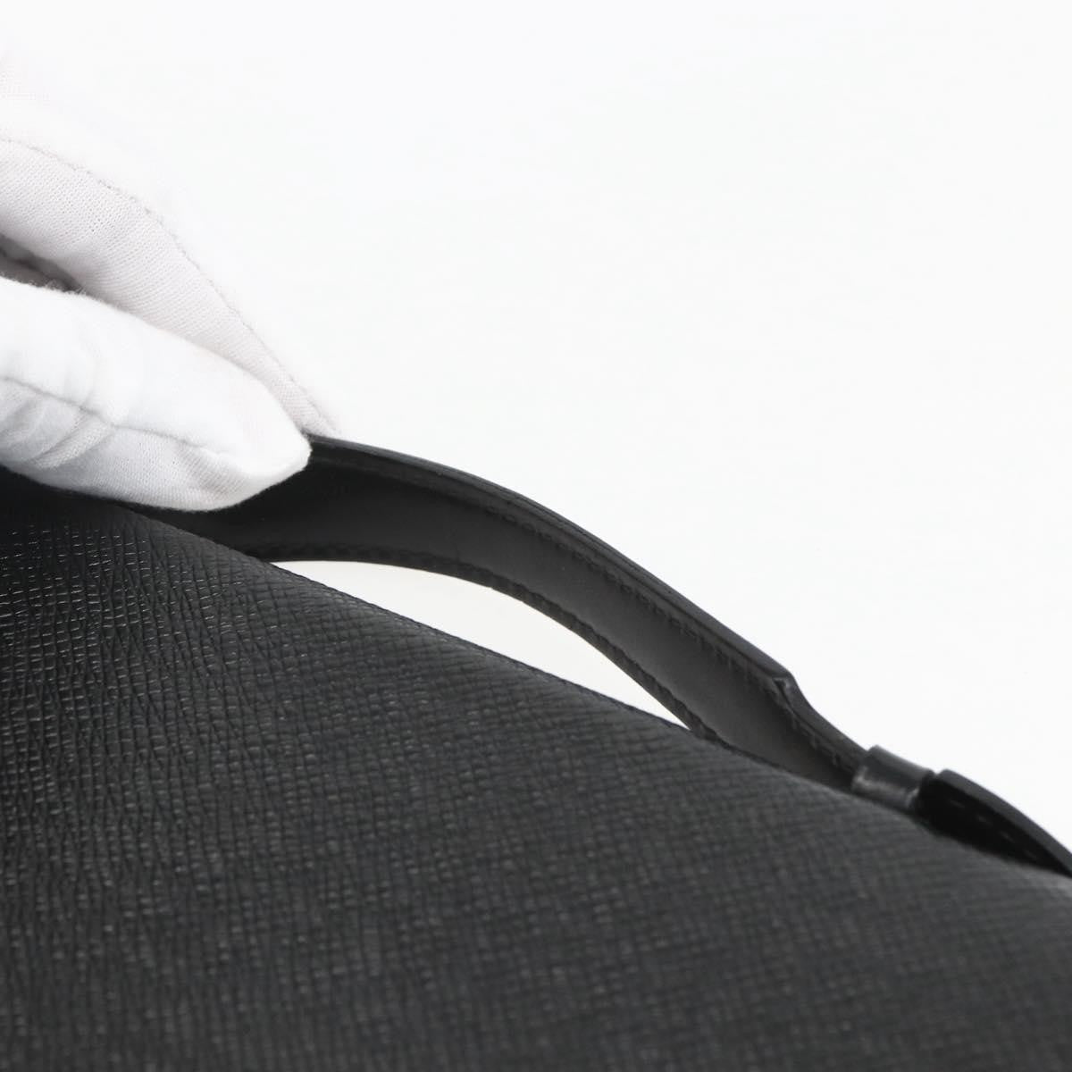 Louis Vuitton Atoll Organizer Wallet Taiga Leather, BLACK, LEATHER, Clutche & pouche