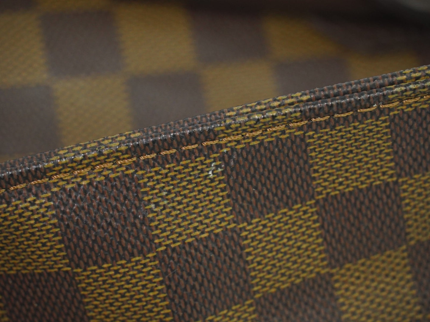 Louis Vuitton Sac Plat Bag Monogram Canvas, BROWN, CANVAS, Tote bag