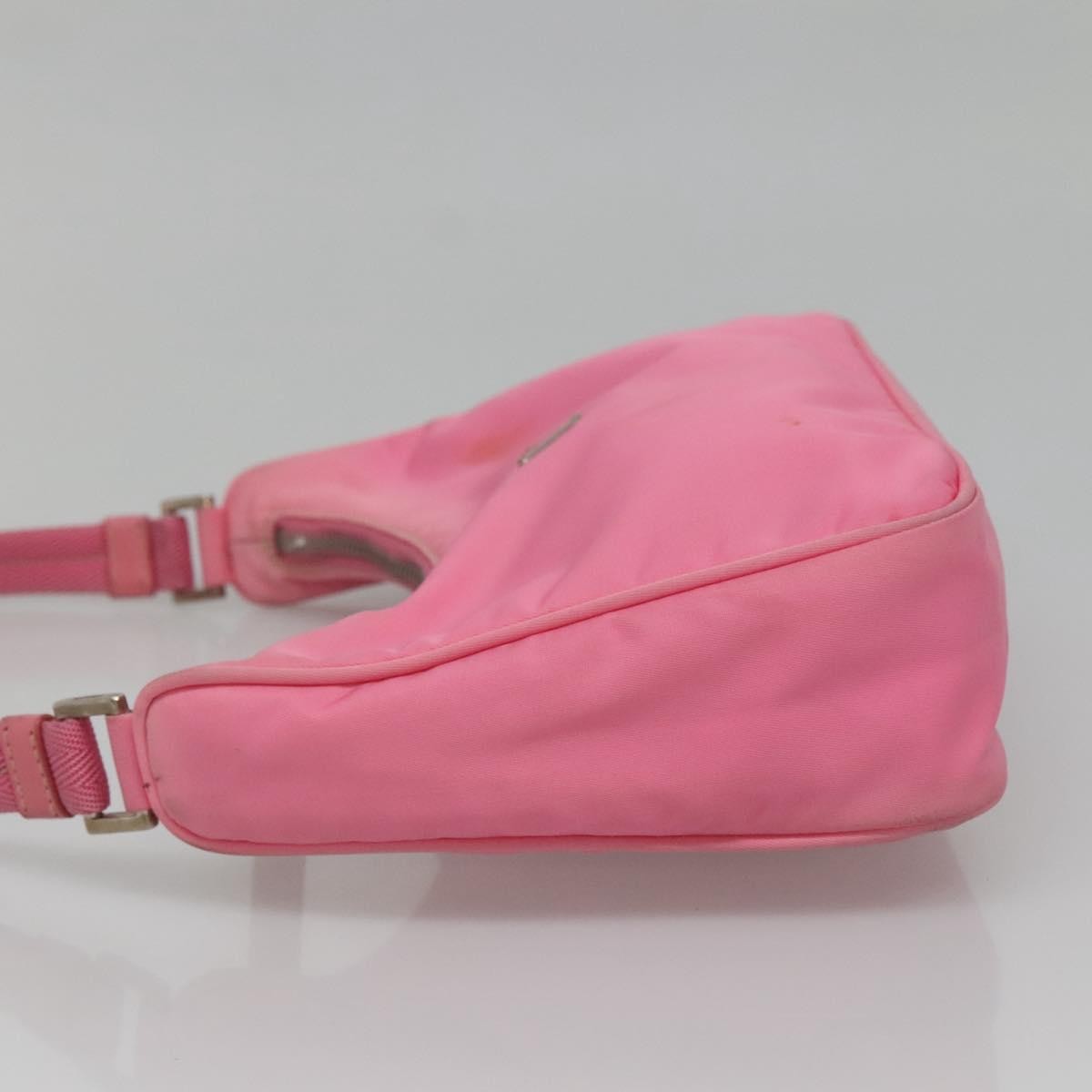 Prada Hobo Tessuto, PINK, NYLON, Clutche & pouche
