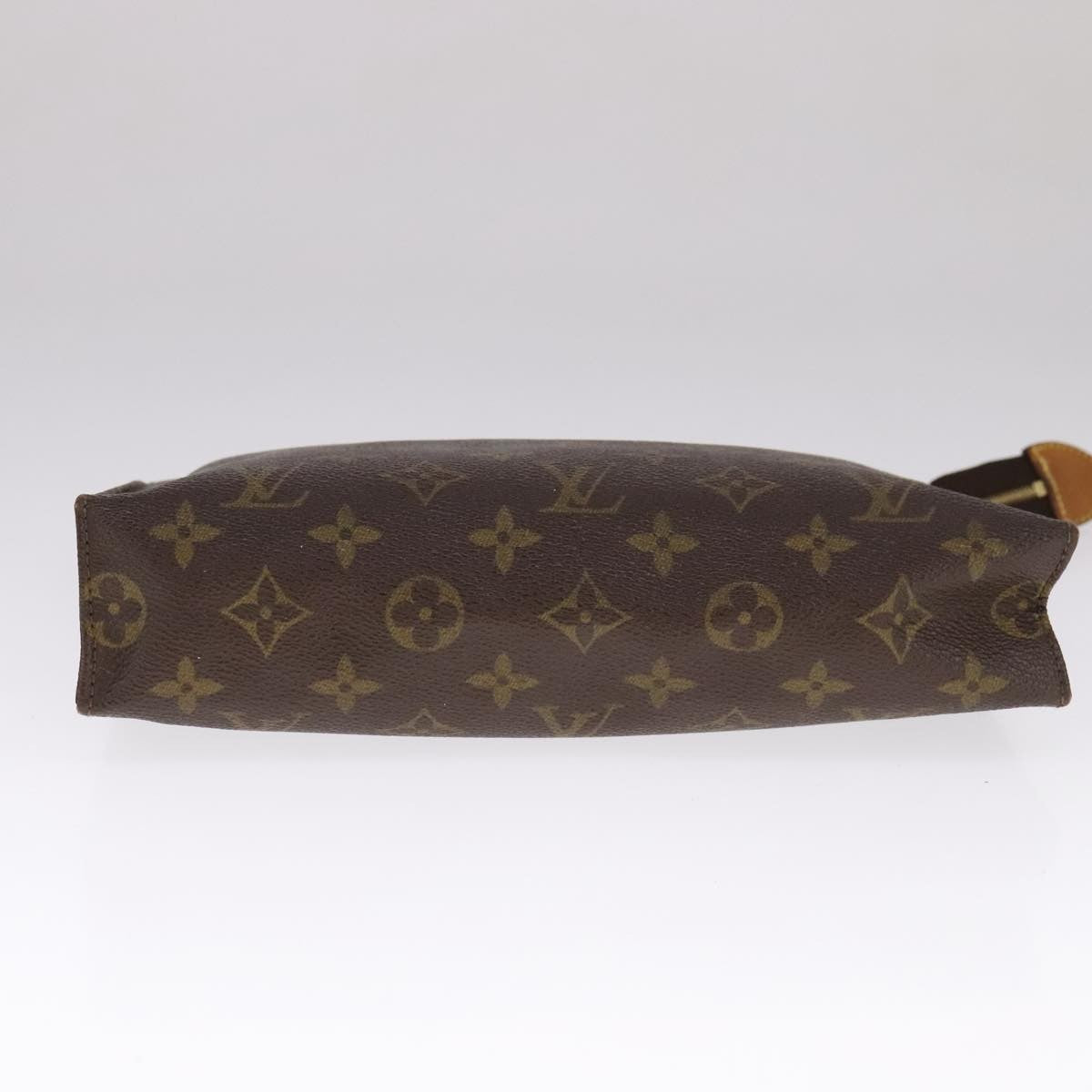 Louis Vuitton Pochette Voyage Monogram Eclipse Canvas, BROWN, CANVAS, Clutche & pouche