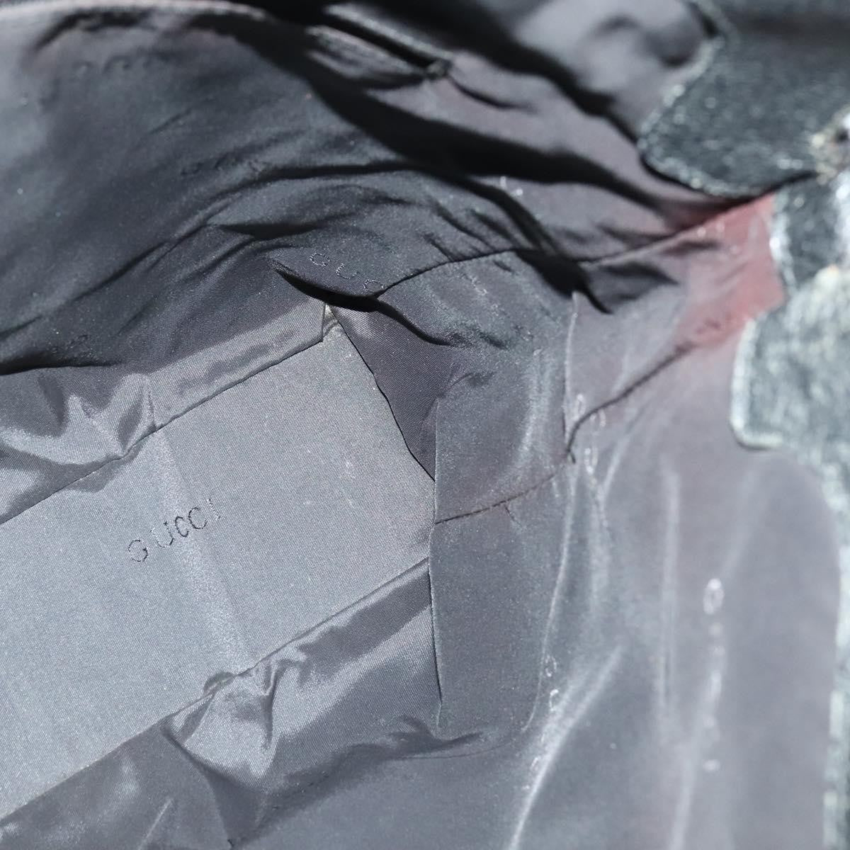 Gucci Jackie Bag Nylon, BLACK, NYLON, Shoulder bag