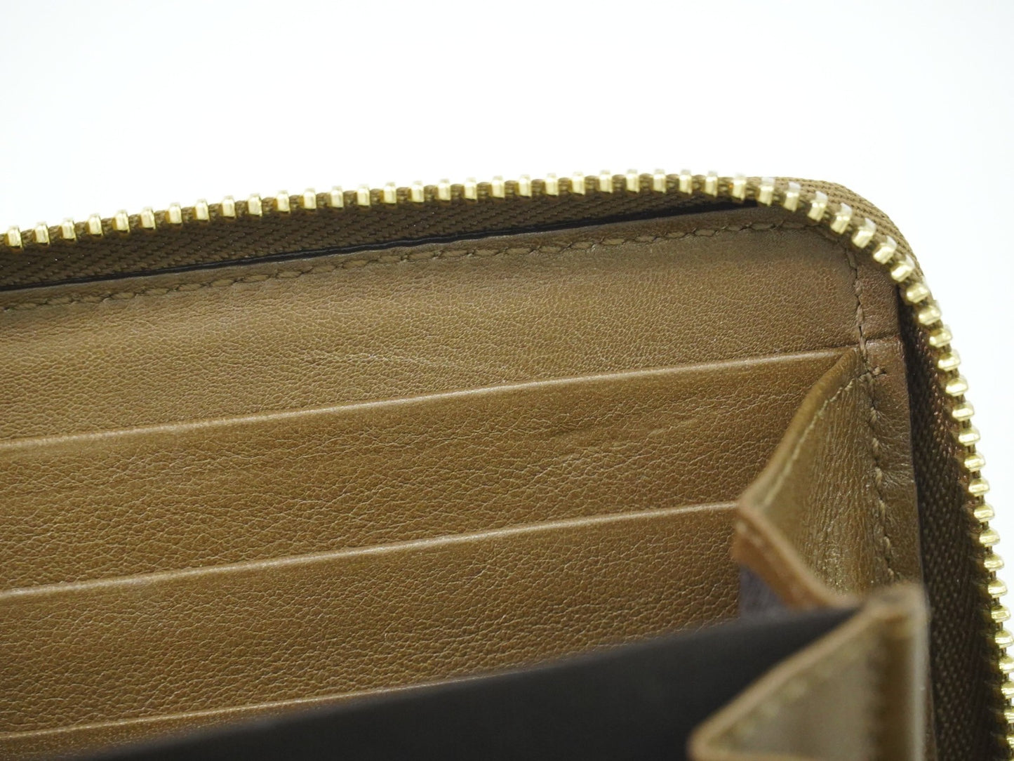 Gucci Guccissima Wallet Motif GG, BROWN, LEATHER, Wallets