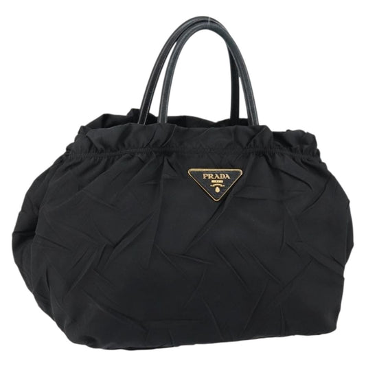 Prada Vintage Handbag Tessuto, BLACK, NYLON, Handbag
