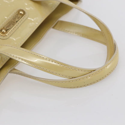Louis Vuitton Wilshire Handbag Monogram Vernis, BEIGE, PATENT_LEATHER, Handbag