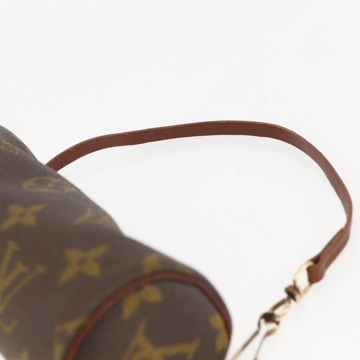 Louis Vuitton Papillon Pochette Monogram Canvas, BROWN, CANVAS, Clutche & pouche