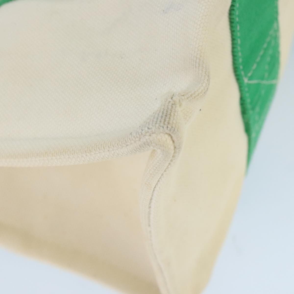 Hermes Bora Bora Tote Toile, GREEN, CANVAS, Tote bag