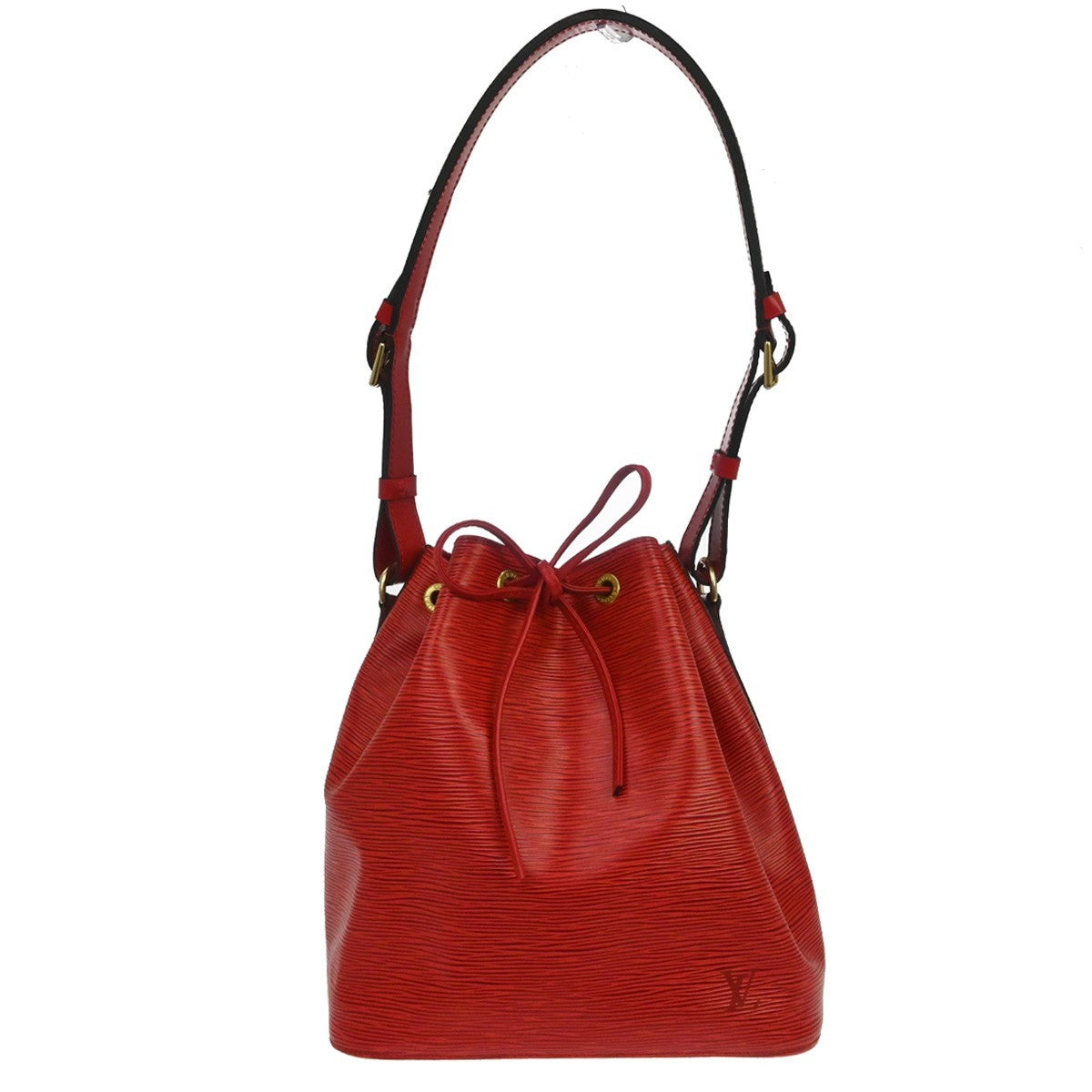 Louis Vuitton Noe Handbag Epi Leather, Red, Leather, Shoulder Bag