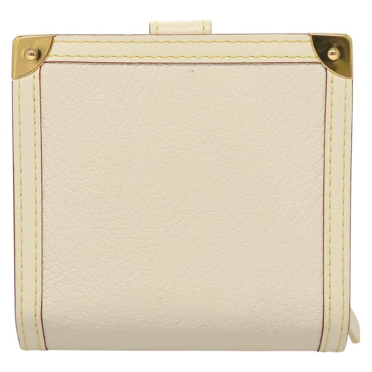 Louis Vuitton Suhali Wallet Leather, BEIGE, LEATHER, Wallets