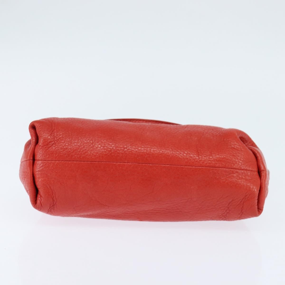 Chloe Lily Shoulder bag Leather, RED, LEATHER, Shoulder bag