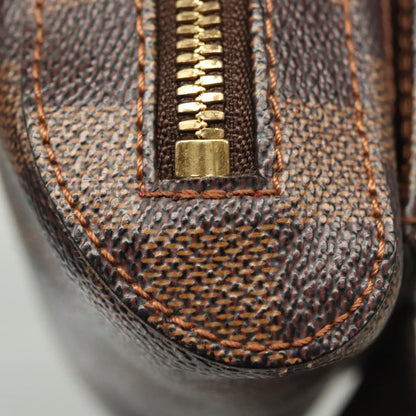 Louis Vuitton Geronimos Waist Bag Damier, BROWN, CANVAS, Shoulder bag