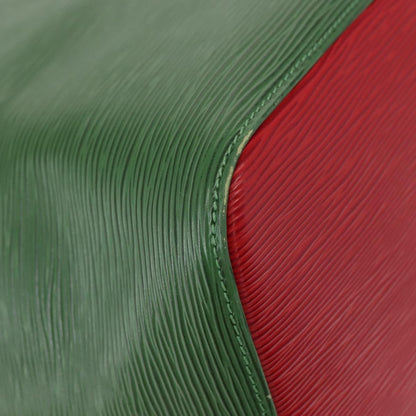 Louis Vuitton Bicolor Petit Noe Handbag Epi Leather, GREEN, LEATHER, Shoulder bag