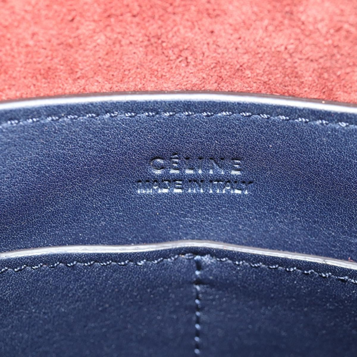 Celine Soft Cube Bag Leather, YELLOW, LEATHER, Handbag