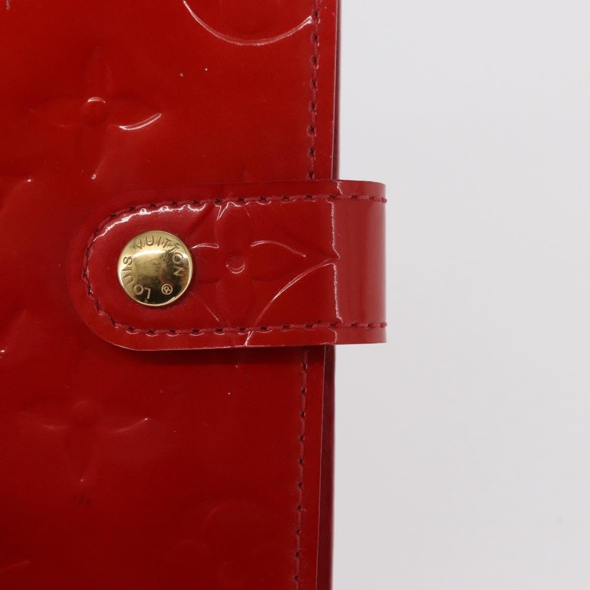 Louis Vuitton Agenda Cover Patent Leather, RED, PATENT_LEATHER, Toiletry Case