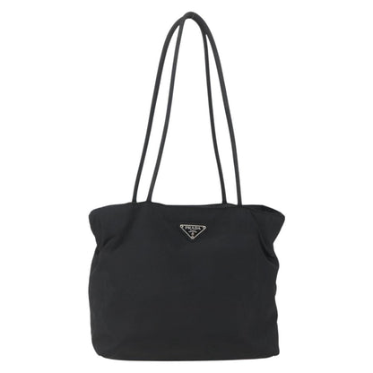 Prada Open Tote Re-Nylon, BLACK, NYLON, Shoulder bag