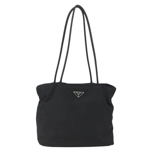 Prada Open Tote Re-Nylon, BLACK, NYLON, Shoulder bag