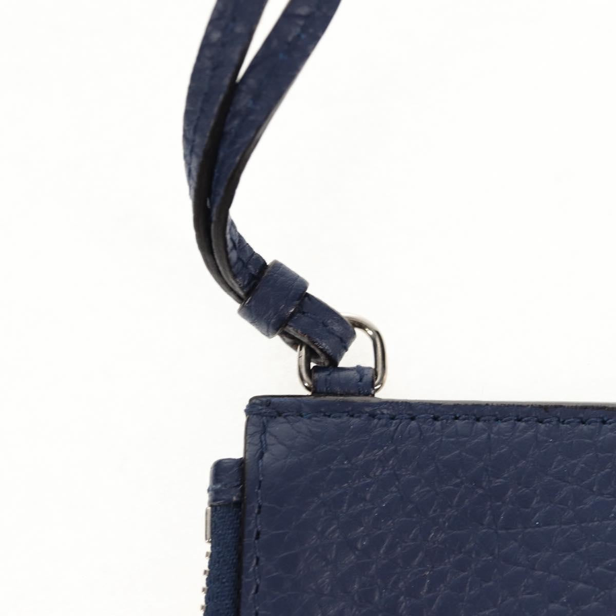 Christian Dior Diorissimo Tote Pebbled Leather, NAVY, LEATHER, Tote bag