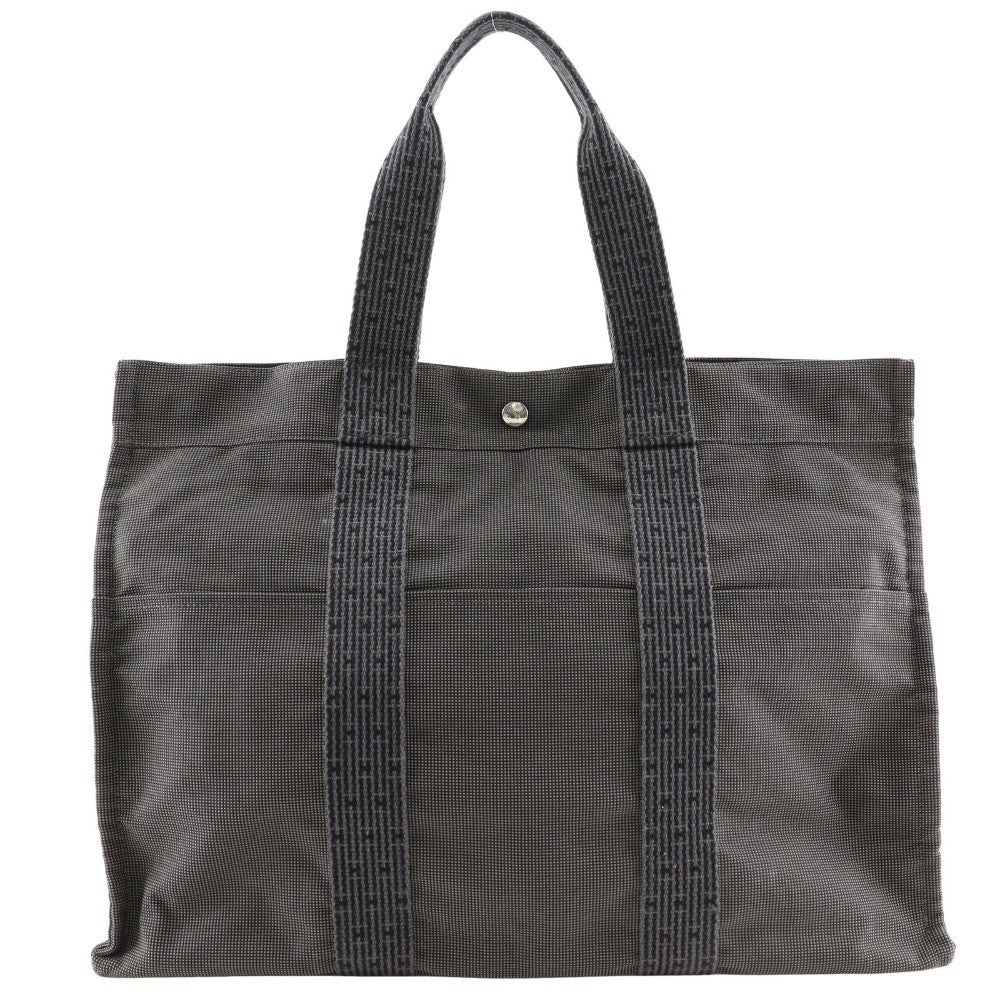 Hermes Fourre-tout Herline Fourre-tout Herline, GRAY, CANVAS, Tote bag