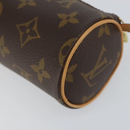 Louis Vuitton Papillon Pochette Monogram Canvas, BROWN, CANVAS, Clutche & pouche