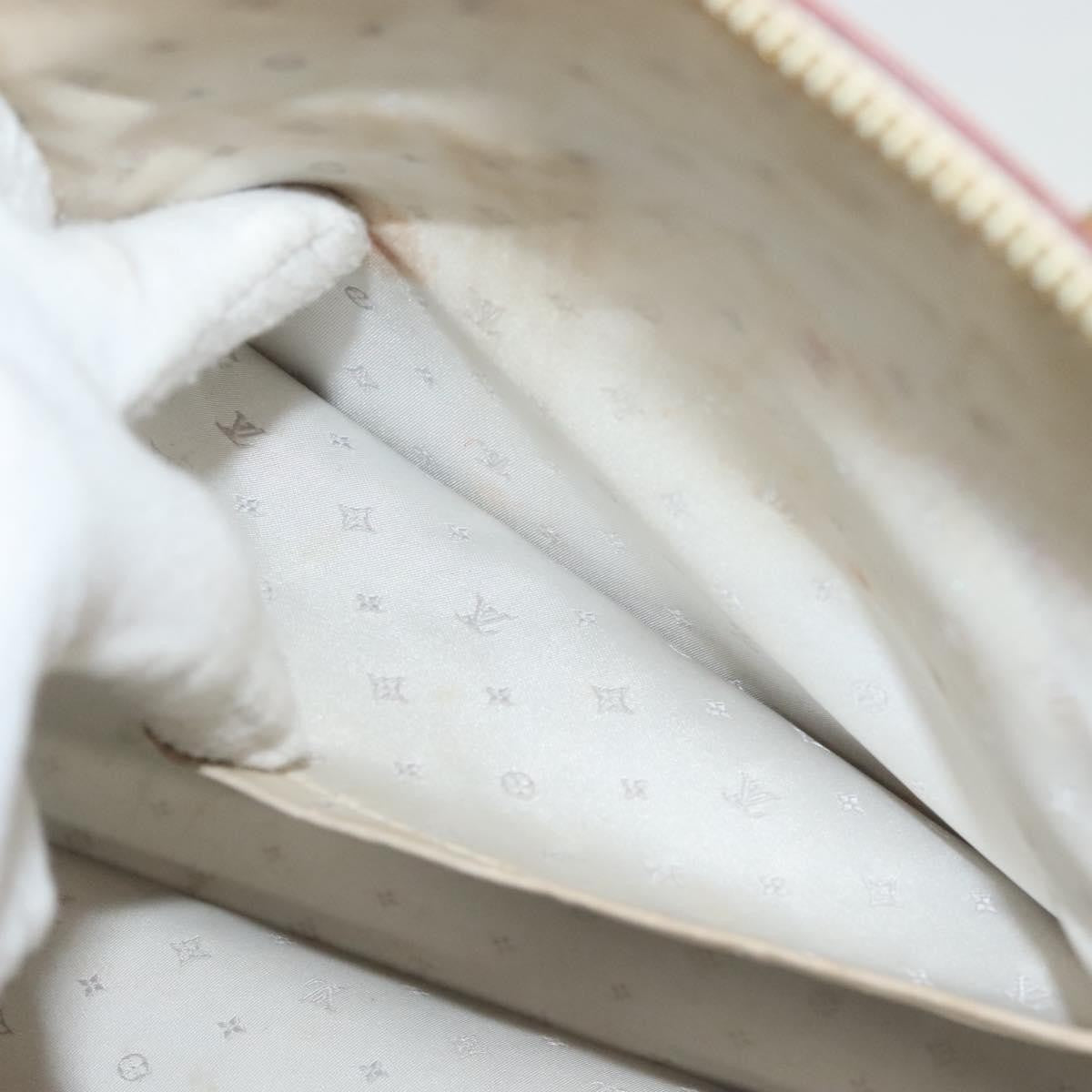 Louis Vuitton Suhali Lockit Handbag Leather, WHITE, LEATHER, Handbag