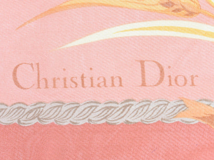 Christian Dior CD Scarf Silk, PINK, SILK, Scarve & shawl