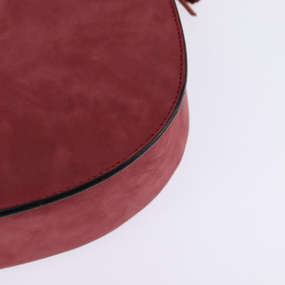 Burberry Vintage Crossbody Bag Suede, PINK, SUEDE, Shoulder bag