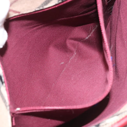 Burberry Shoulder Bag Nova Check Canvas, BEIGE, CANVAS, Shoulder bag